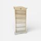 Solid Wood Notary Library - H220cm