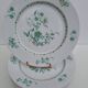 8 flat plates in Limoges Bernardaud porcelain model Beijing