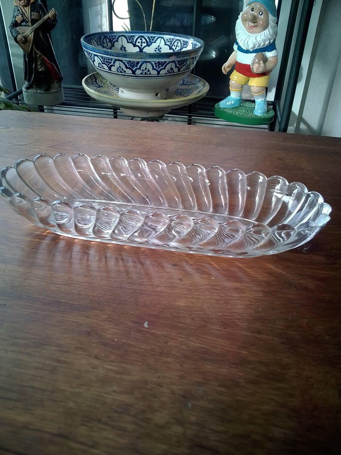 Baccarat crystal soap dish