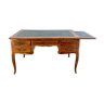 Old flat wooden desk