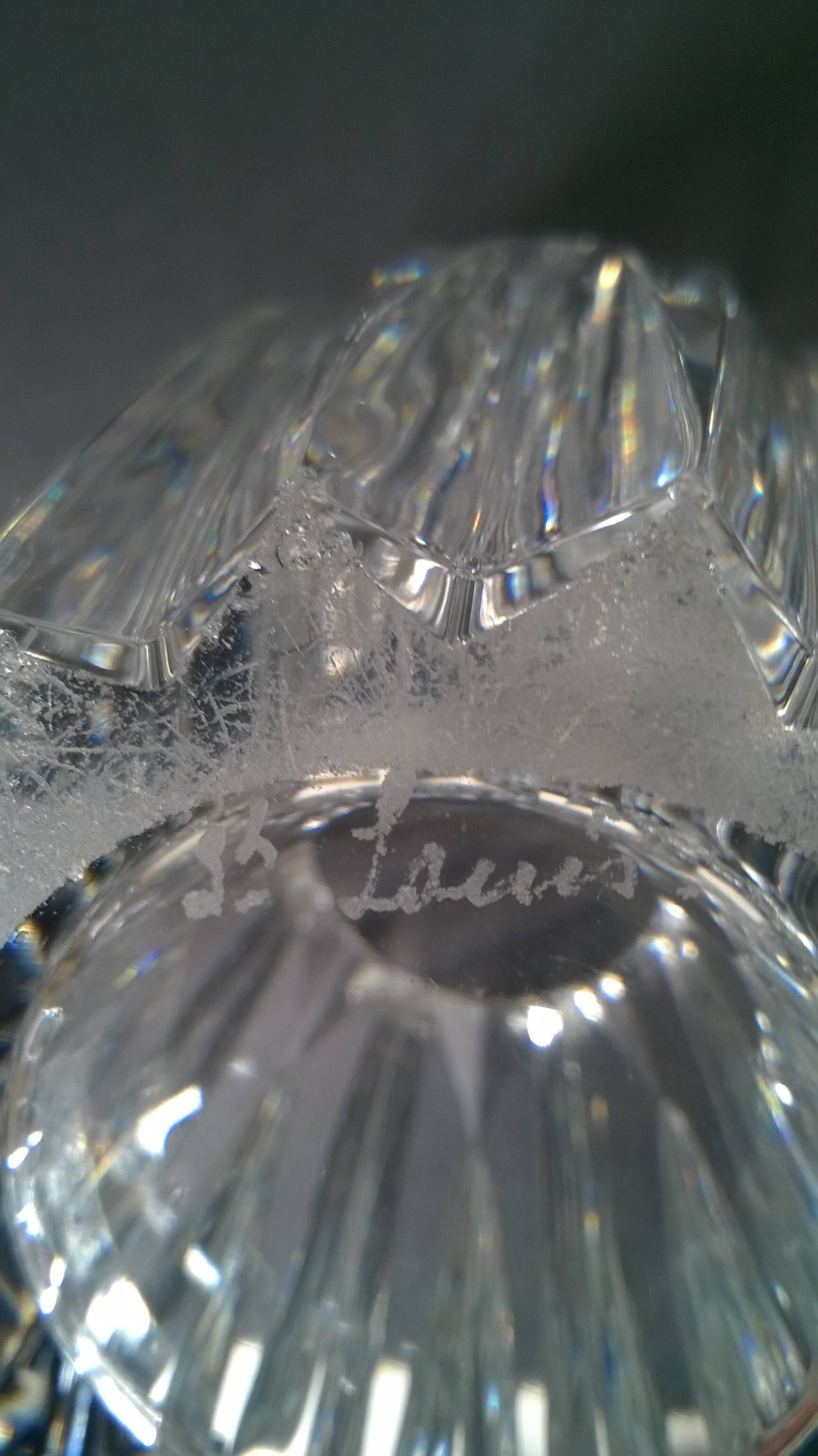 Saint Louis crystal vase