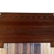 Important trumeau mirror Henri II solid oak 19th century