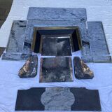 Marble fireplace