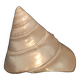 Troca shell decoration 8cm polished pearly Trocca Trochus decoration sea beach vintage old