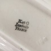 Porte savon assortis K& G Luneville France.