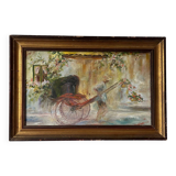 F.Fosso "Genovese" oil on canvas