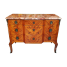 Saint-Maximin breccia marble chest of drawers