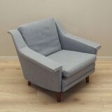 Grey armchair, Danish design, 1960s, production: Denmark