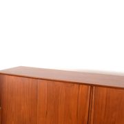 Mid-Century Danish Teak Highboard Model 13 by Gunni Omann for Omann Jun