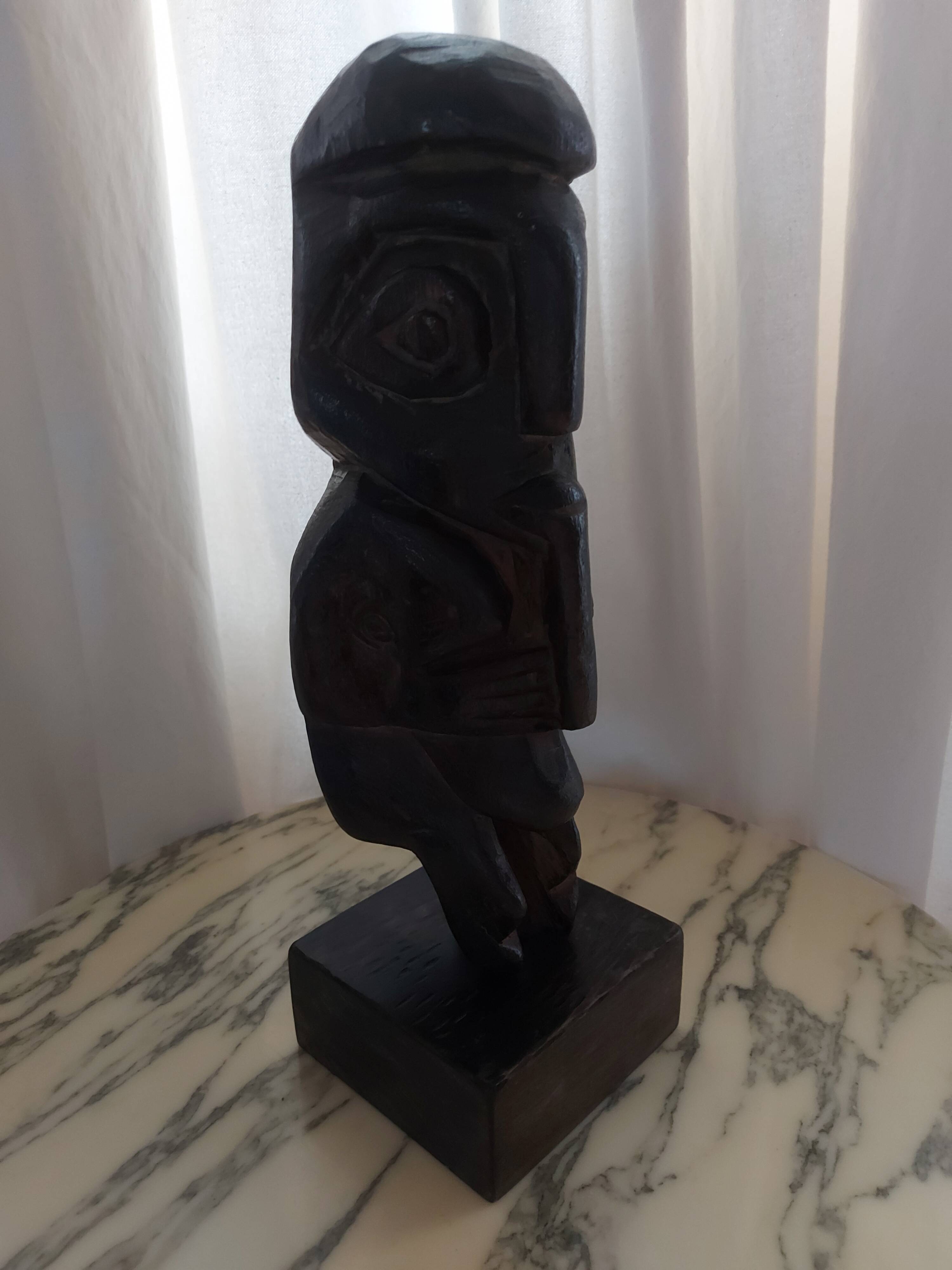 Vintage ethnic lamp of the 50's years