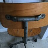 Vintage wheeled office chair