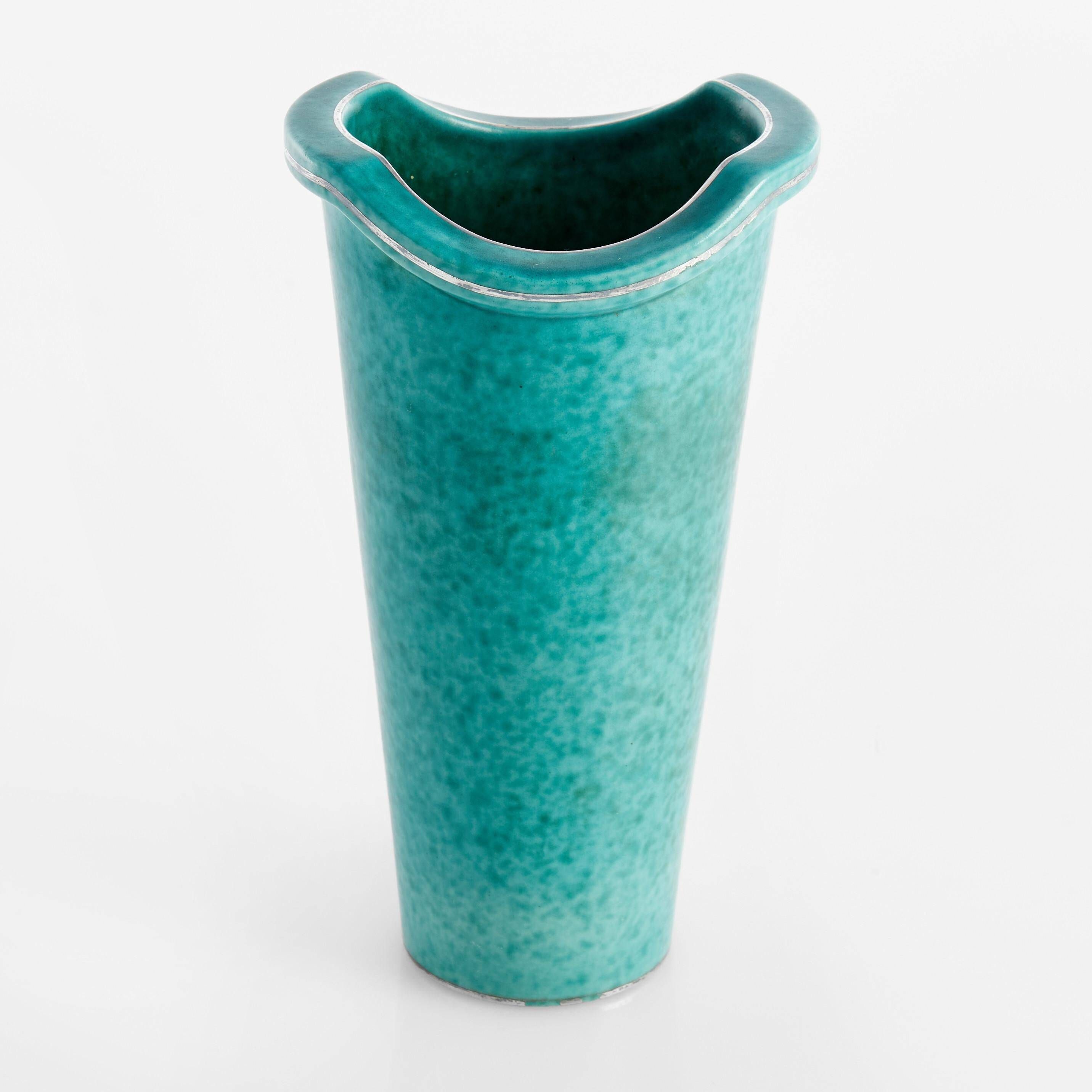 Vase Wilhelm Kage 'argenta' for Gustavsberg Sweden 1950