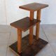 Vintage walnut burl stool