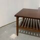 Vintage Danish Scandinavian design teak coffee table from the 60s