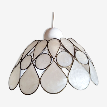 Mother-of-pearl chandelier 1970