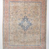 10x13 Blue & Peach Classic Pattern Persian Rug, 308x393Cm