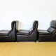 Modular leather sofa 1960