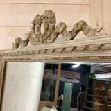 Former Louis XVI-style mirror circa 1900 - 173x65cm