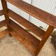 Solid wood corner shelf