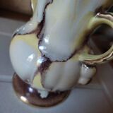 Vase 50s in marbled earthenware