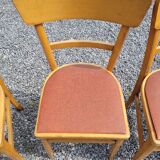 6 bistro chairs from the 40s