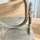 Table mirror, Vera Lucino, silver plated
