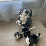 Service à café ou thé chatons