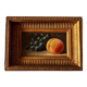 Still Life with Peaches and Black Grapes