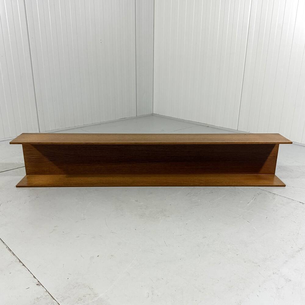 Wilhelm Renz teak wall shelf by Walter Wirz 1960's