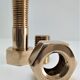 Box case solid brass shape nut bolt design 70s