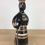 Vintage ceramic anthropomorphic candle holder