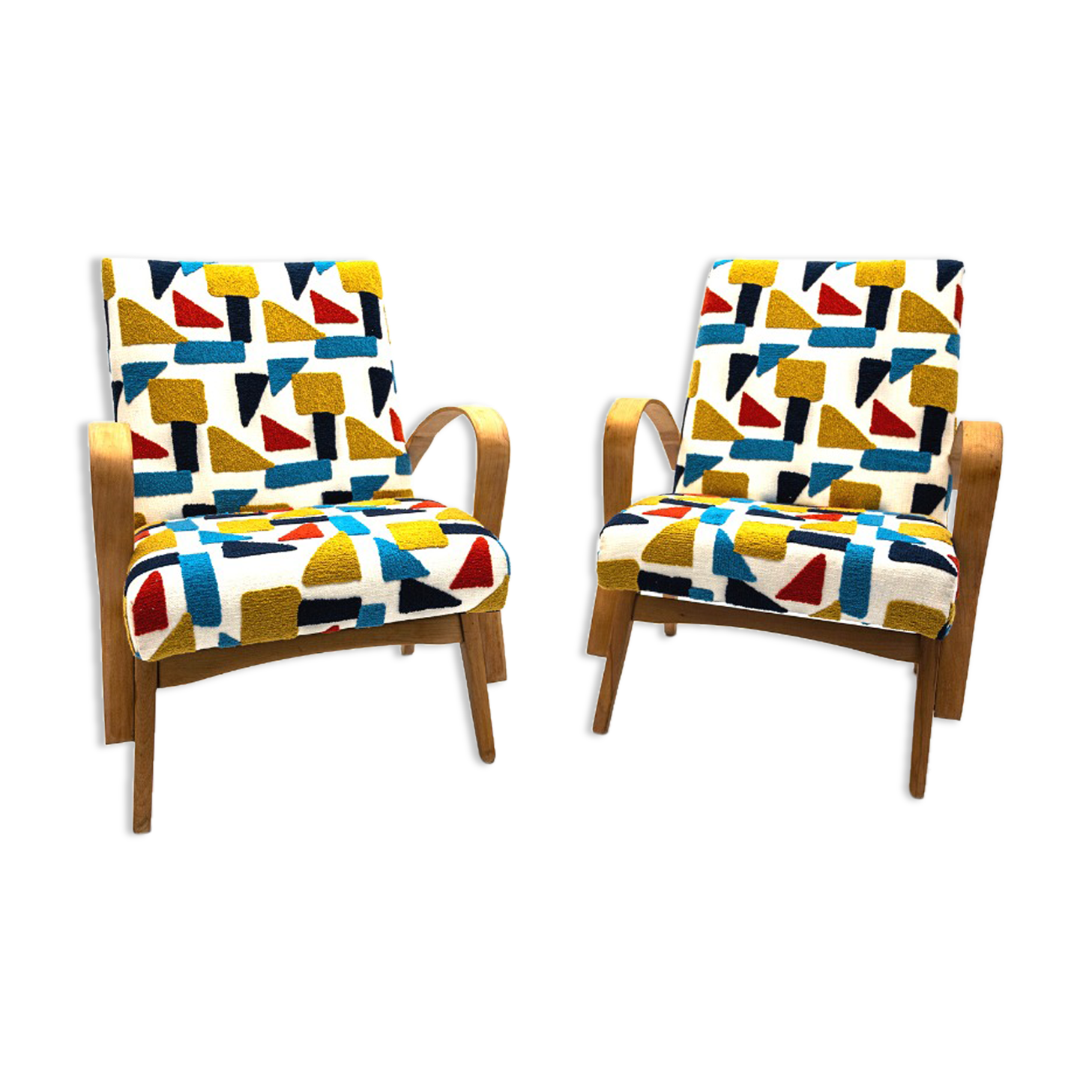 Couple of armchairs by František Jirák for Tatra, Czechoslovakia,1960