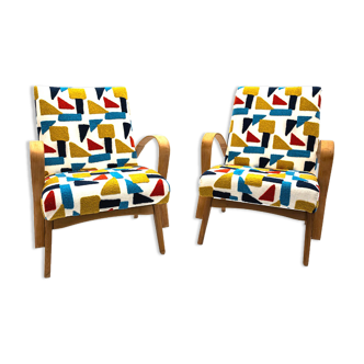 Couple of armchairs by František Jirák for Tatra, Czechoslovakia,1960