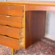 Teak desk by Myhres Møbelindustri, 1956 Norway
