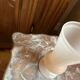 Pink Opaline Vase H 20 cm - 1950s