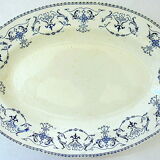 Service of luneville earthenware dishes