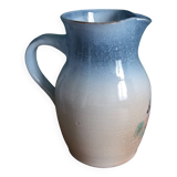 Jug signed by Atch, Chantal and Thierry Robert, Grès du Loir