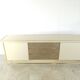 Vintage brass and lacquer sideboard, 1970s