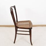Ancienne chaise de bistrot en cannage