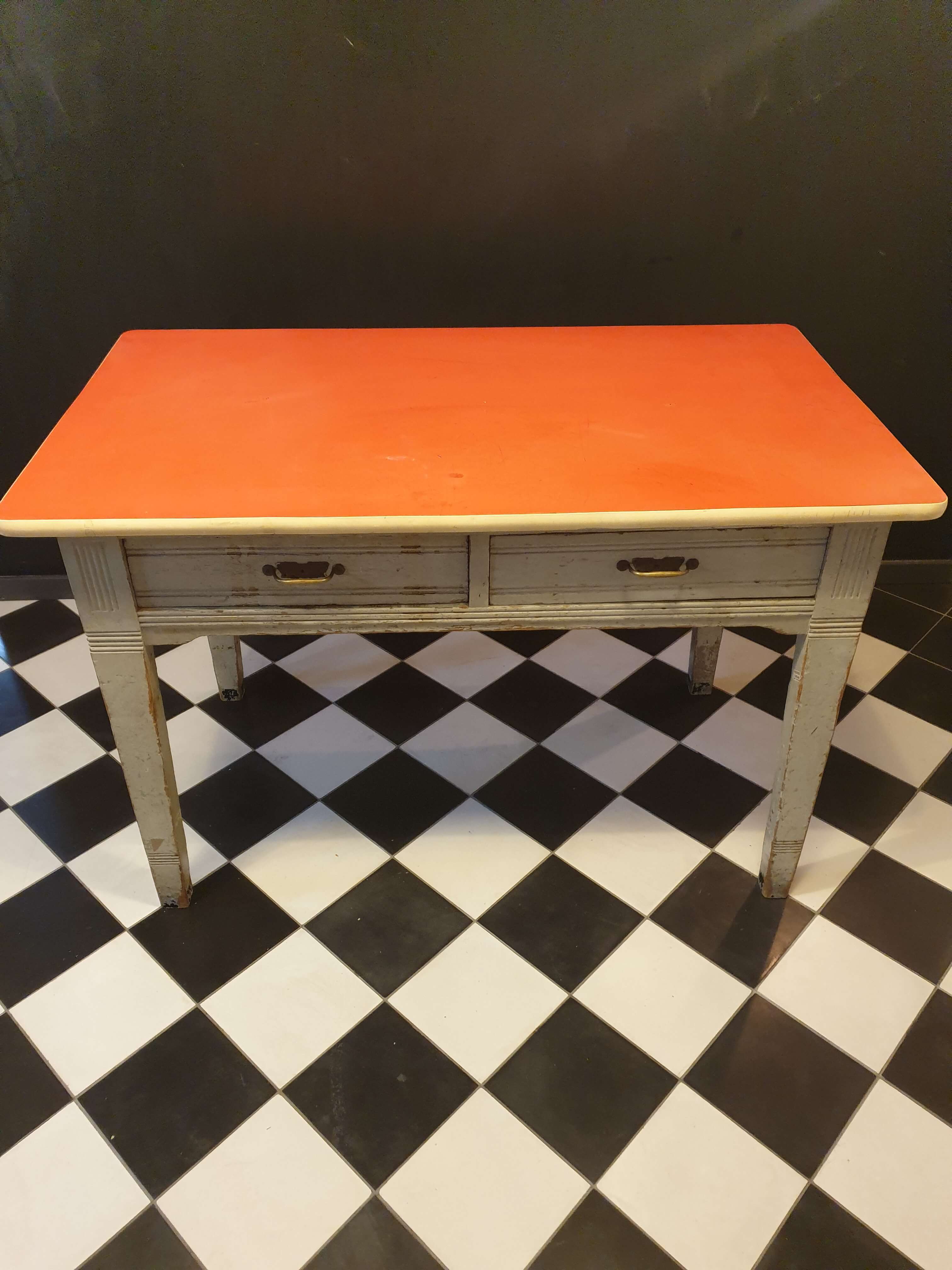 Vintage kitchen table