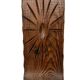Vintage Spanish chair stool brutalist design