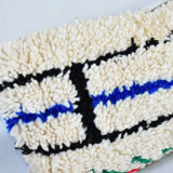 Colorful moroccan carpet pillow 53x35cm
