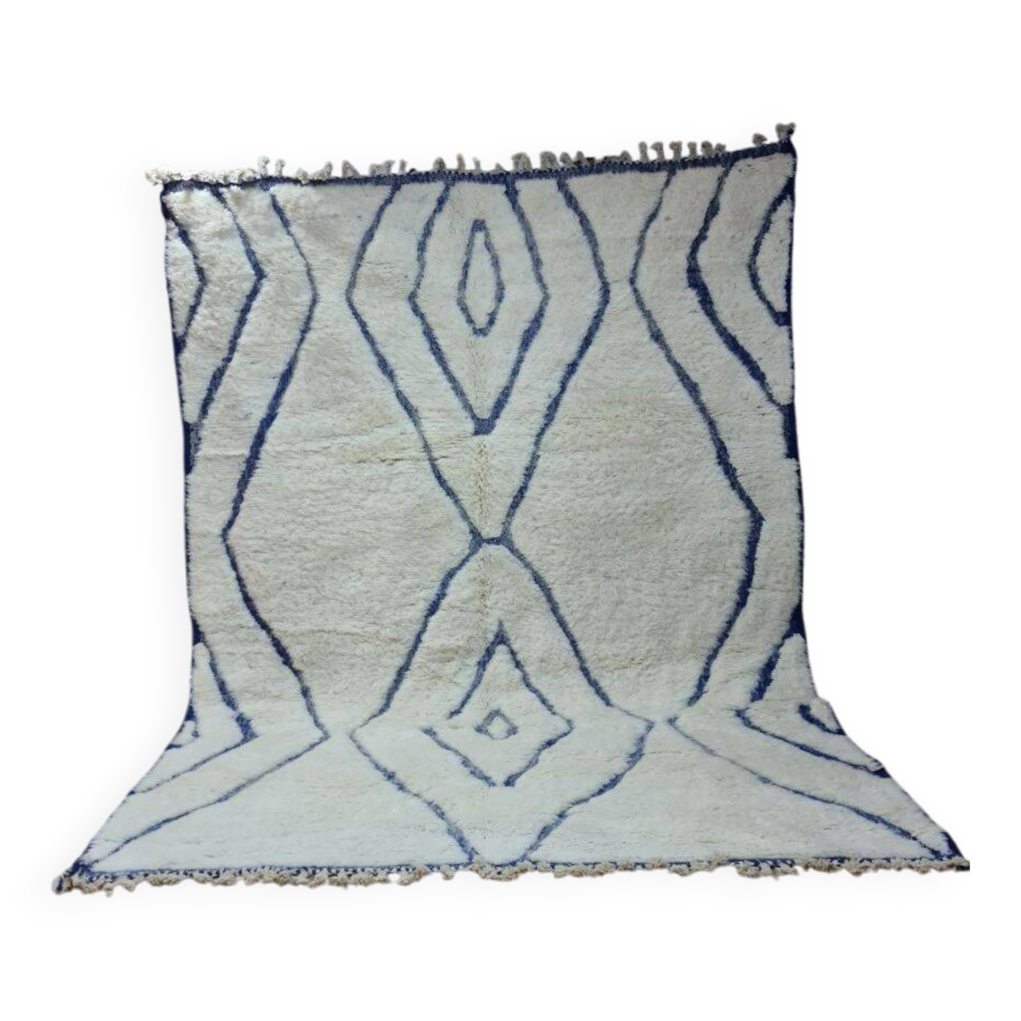 Beni Mrirt Rug 100% Natural Wool – Luxury and Berber Craftsmanship 300x200cm