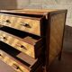 Vintage 1970s rattan chest of drawers