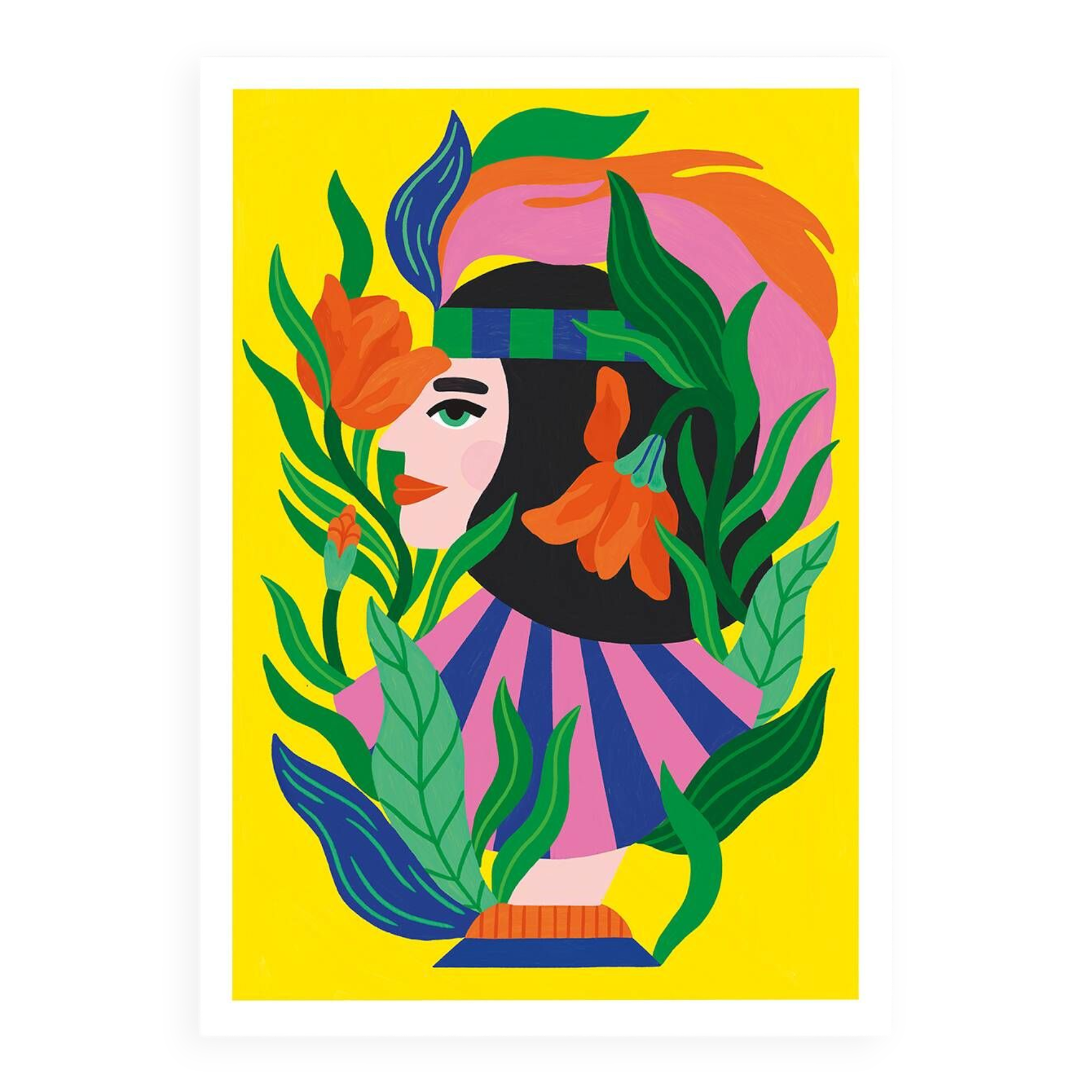THE BUST - A3 illustration