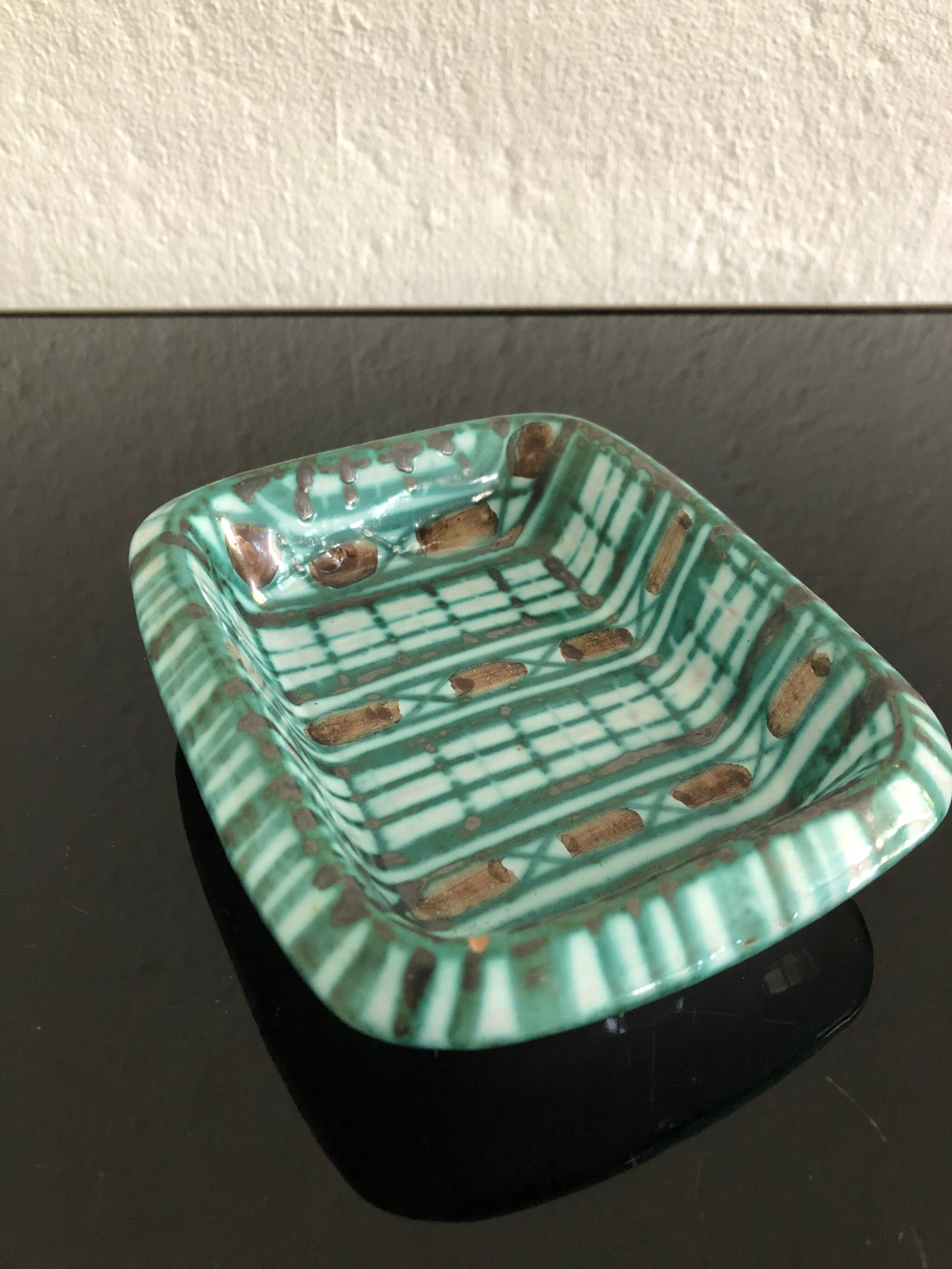 Vintage ceramic trinket bowl Robert Picault