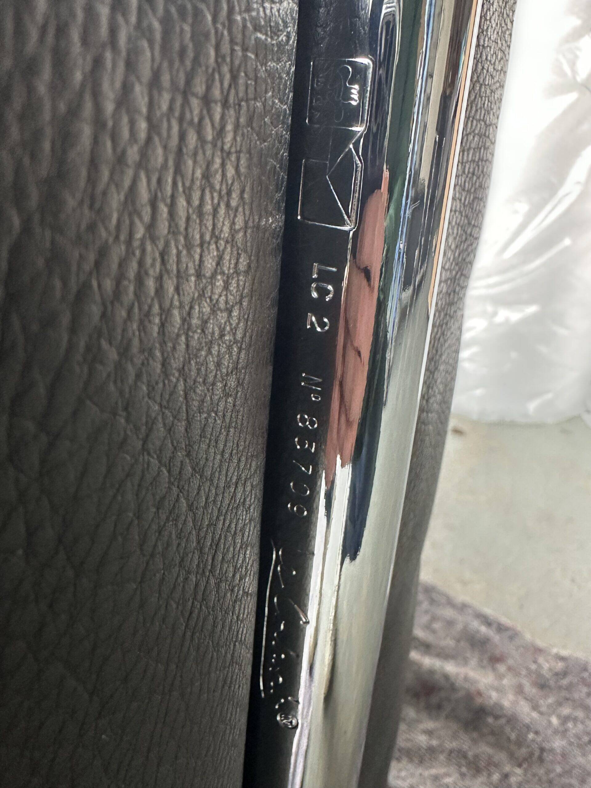 LC2 2-seater sofa by Le Corbusier et al. for Cassina 1990s