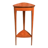 Guéridon d’angle Art déco en acajou, 1930
