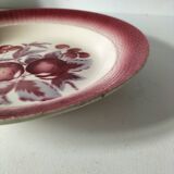 Vintage K&G Lunéville platter – “Red Fruits” design – 1930s/40s