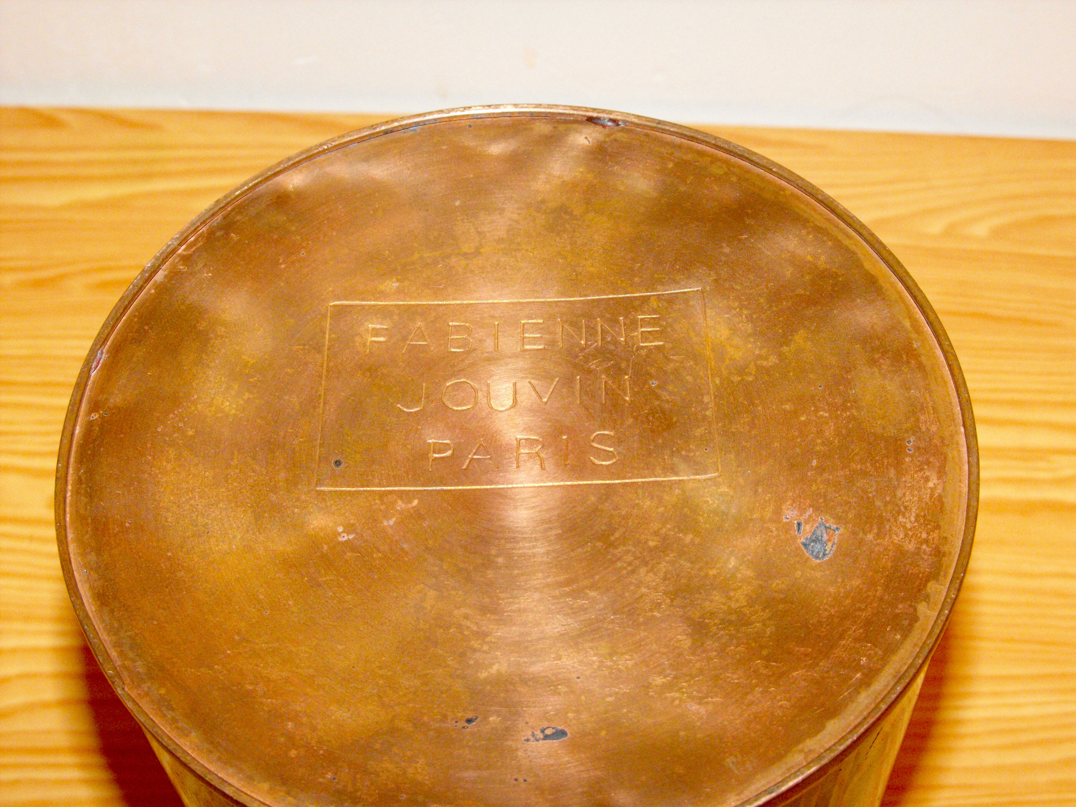 Boite à thé Fabienne Jouvin Cloisonné vintage